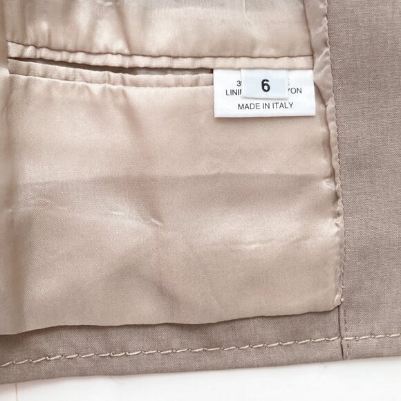 Marlowe Italy Wool Blazer Lined Hidden Buttons - Picture 9 of 13